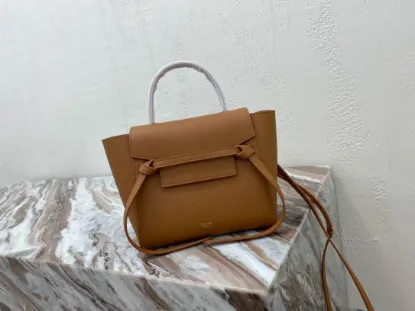 Picture of GRAINY CALFSKIN LEATHER HANDBAG NO. 175519