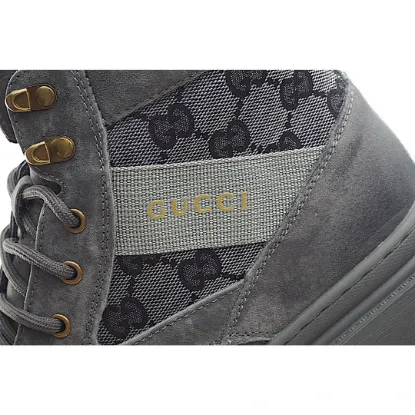 Picture of Gucci Screener GG High-Top Sneaker High-Top Sneakers