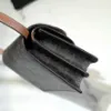 Picture of TRIOMPHE SMOOTH LAMBSKIN LEATHER TRIMMED WALLET REF. 100852