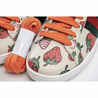 Picture of GUCCI ACE SERIES SMALL WHITE SHOES CASUAL SHOES