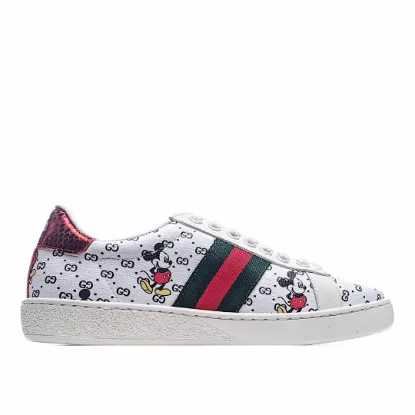 Picture of GUCCI ACE SERIES SMALL WHITE SHOES CASUAL SHOES