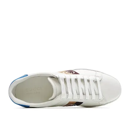 Picture of GUCCI ACE SERIES SMALL WHITE SHOES CASUAL SHOES