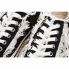 Picture of XVESSEL GOP LOW CANVAS VULCANIZED SNEAKERS "BLACK, BEIGE AND WHITE TASSEL" F19X001