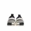 Picture of XVESSEL GOP LOW CANVAS VULCANIZED SNEAKERS "BLACK, BEIGE AND WHITE TASSEL" F19X001