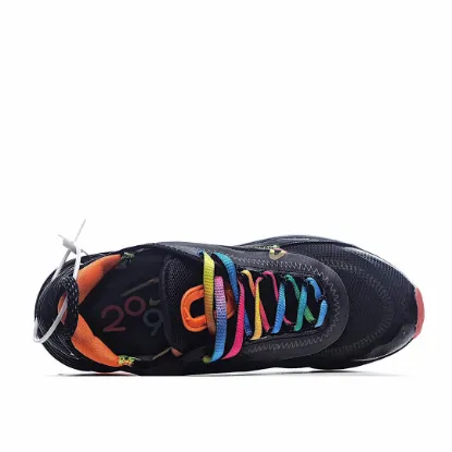 Picture of NIKE AIR MAX 2090MULTICOLOR/BLACK RUNNING SHOES BLACK RAINBOW