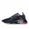 Picture of NIKE AIR MAX 2090MULTICOLOR/BLACK RUNNING SHOES BLACK RAINBOW