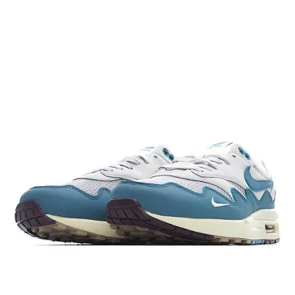 Picture of PATTA X NIKE AIR MAX 1 RUNNING SHOE BLUE GREY