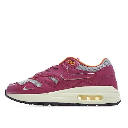 Picture of PATTA X NIKE AIR MAX 1 RUNNING SHOE WINE RED
