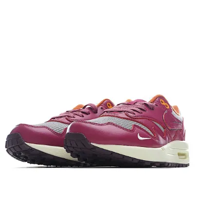 Picture of PATTA X NIKE AIR MAX 1 RUNNING SHOE WINE RED
