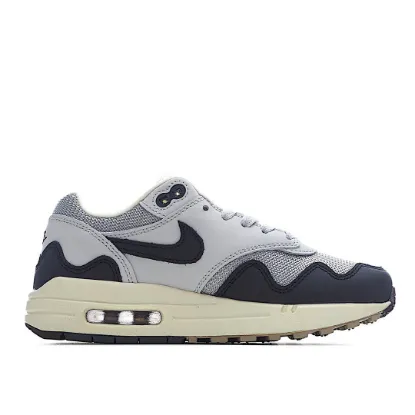 Picture of PATTA X NIKE AIR MAX 1MONARCH RUNNING SHOE GREY BLACK
