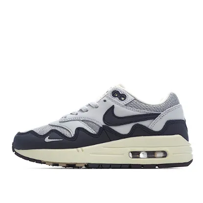 Picture of PATTA X NIKE AIR MAX 1MONARCH RUNNING SHOE GREY BLACK