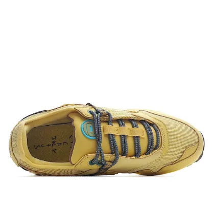 Picture of TRAVIS SCOTT X NIKE AIR MAX 1 WHEAT/LEMON⁠⁠ LEMON YELLOW