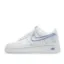 Picture of FRAGMENT DESIGN X NIKE AIR FORCE 1 LOW WHITE AND BLUE LOW TOP 3M