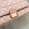 Picture of MK small fragrant style sheepskin bag chain pink Size: 25CmX16cmX8.5cm