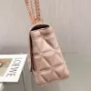 Picture of MK small fragrant style sheepskin bag chain pink Size: 25CmX16cmX8.5cm