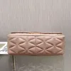 Picture of MK small fragrant style sheepskin bag chain pink Size: 25CmX16cmX8.5cm