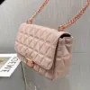 Picture of MK small fragrant style sheepskin bag chain pink Size: 25CmX16cmX8.5cm