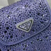 Picture of Prada Underarm Bag Cleo Satin Handbag 13.5x17.5cm 1BH185