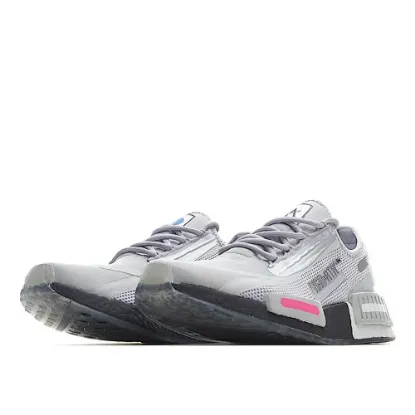 Picture of Adidas NASA x NMD_R1 Spectoo J 'Grey Core Black'
