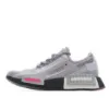 Picture of Adidas NASA x NMD_R1 Spectoo J 'Grey Core Black'
