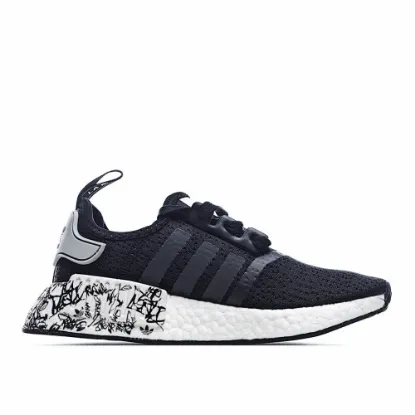 Picture of Adidas NMD_R1 'Black Graffiti'