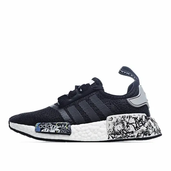 Picture of Adidas NMD_R1 'Black Graffiti'
