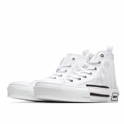 Picture of Dior B23 Oblique Slip-on Low Top Sneakers Sheer Print Sneakers