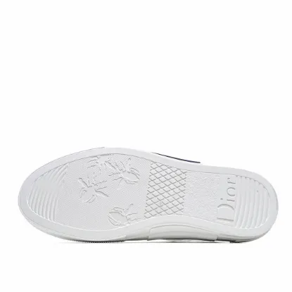 Picture of Dior B23 Oblique Slip-on Low Top Sneakers Sheer Print Sneakers