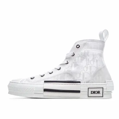Picture of Dior B23 Oblique Slip-on Low Top Sneakers Sheer Print Sneakers