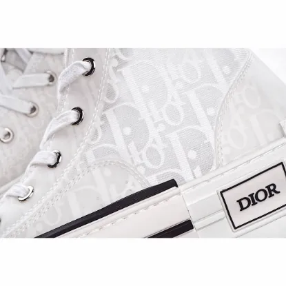 Picture of Dior B23 Oblique Slip-on Low Top Sneakers Sheer Print Sneakers