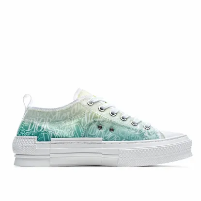 Picture of Dior B23 Oblique Slip-on Low Top Sneakers Sheer Print Sneakers