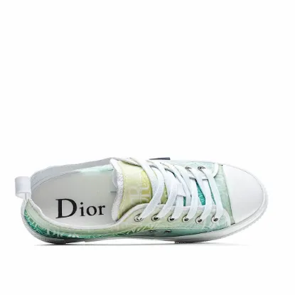 Picture of Dior B23 Oblique Slip-on Low Top Sneakers Sheer Print Sneakers