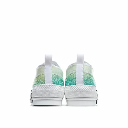 Picture of Dior B23 Oblique Slip-on Low Top Sneakers Sheer Print Sneakers