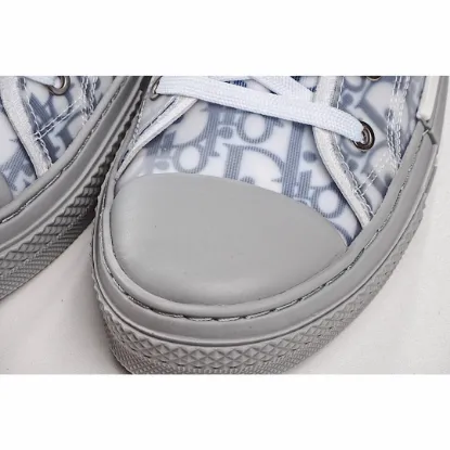Picture of Dior B23 Oblique Slip-on Low Top Sneakers Sheer Print Sneakers