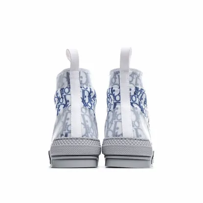 Picture of Dior B23 Oblique Slip-on Low Top Sneakers Sheer Print Sneakers