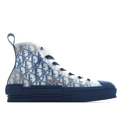 Picture of Dior B23 Oblique Slip-on Low Top Sneakers Sheer Print Sneakers