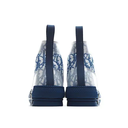 Picture of Dior B23 Oblique Slip-on Low Top Sneakers Sheer Print Sneakers