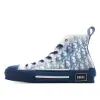 Picture of Dior B23 Oblique Slip-on Low Top Sneakers Sheer Print Sneakers