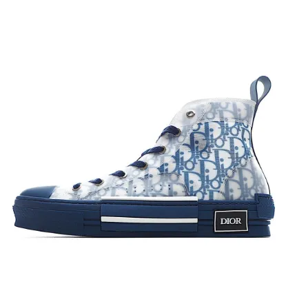 Picture of Dior B23 Oblique Slip-on Low Top Sneakers Sheer Print Sneakers