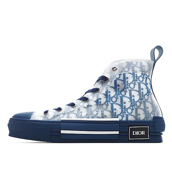 Picture of Dior B23 Oblique Slip-on Low Top Sneakers Sheer Print Sneakers