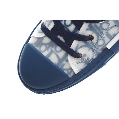 Picture of Dior B23 Oblique Slip-on Low Top Sneakers Sheer Print Sneakers