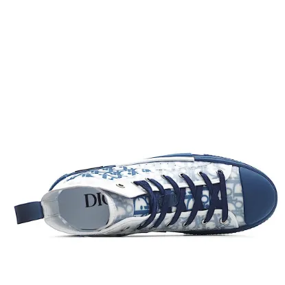 Picture of Dior B23 Oblique Slip-on Low Top Sneakers Sheer Print Sneakers