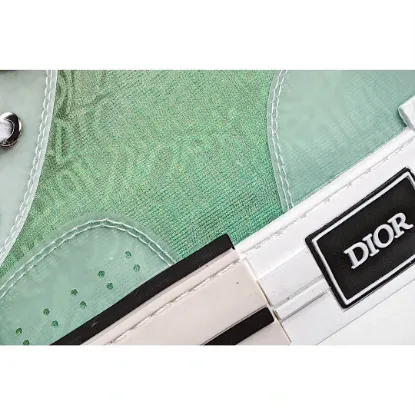 Picture of Dior B23 Oblique Slip-on Low Top Sneakers Sheer Print Sneakers