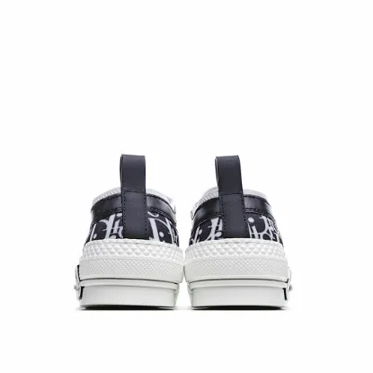 Picture of Dior B23 Oblique Slip-on Low Top Sneakers Sheer Print Sneakers