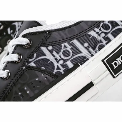 Picture of Dior B23 Oblique Slip-on Low Top Sneakers Sheer Print Sneakers
