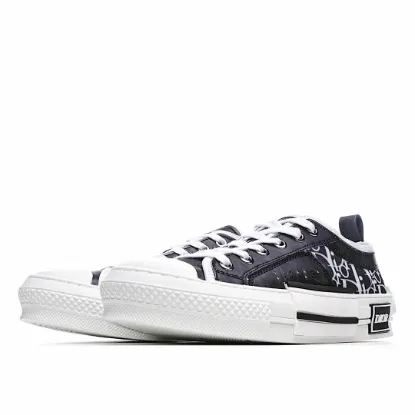 Picture of Dior B23 Oblique Slip-on Low Top Sneakers Sheer Print Sneakers