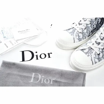 Picture of Dior B23 Oblique Slip-on Low Top Sneakers Sheer Print Sneakers