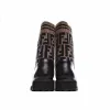 Picture of Fendi Knitted Stretch Martin Boots