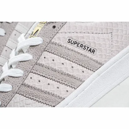 Picture of AdidasSuperstar 'Snakeskin - Chalk White'