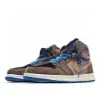 Picture of Air Jordan 1 High Switch Black brown AJ1 Black Brown Zipper